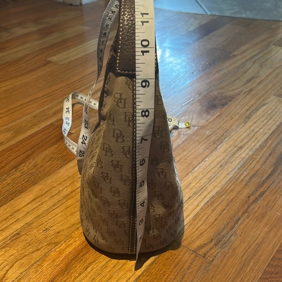Dooney & Bourke Tan and Brown Hobo Bag - Picture 5 of 13